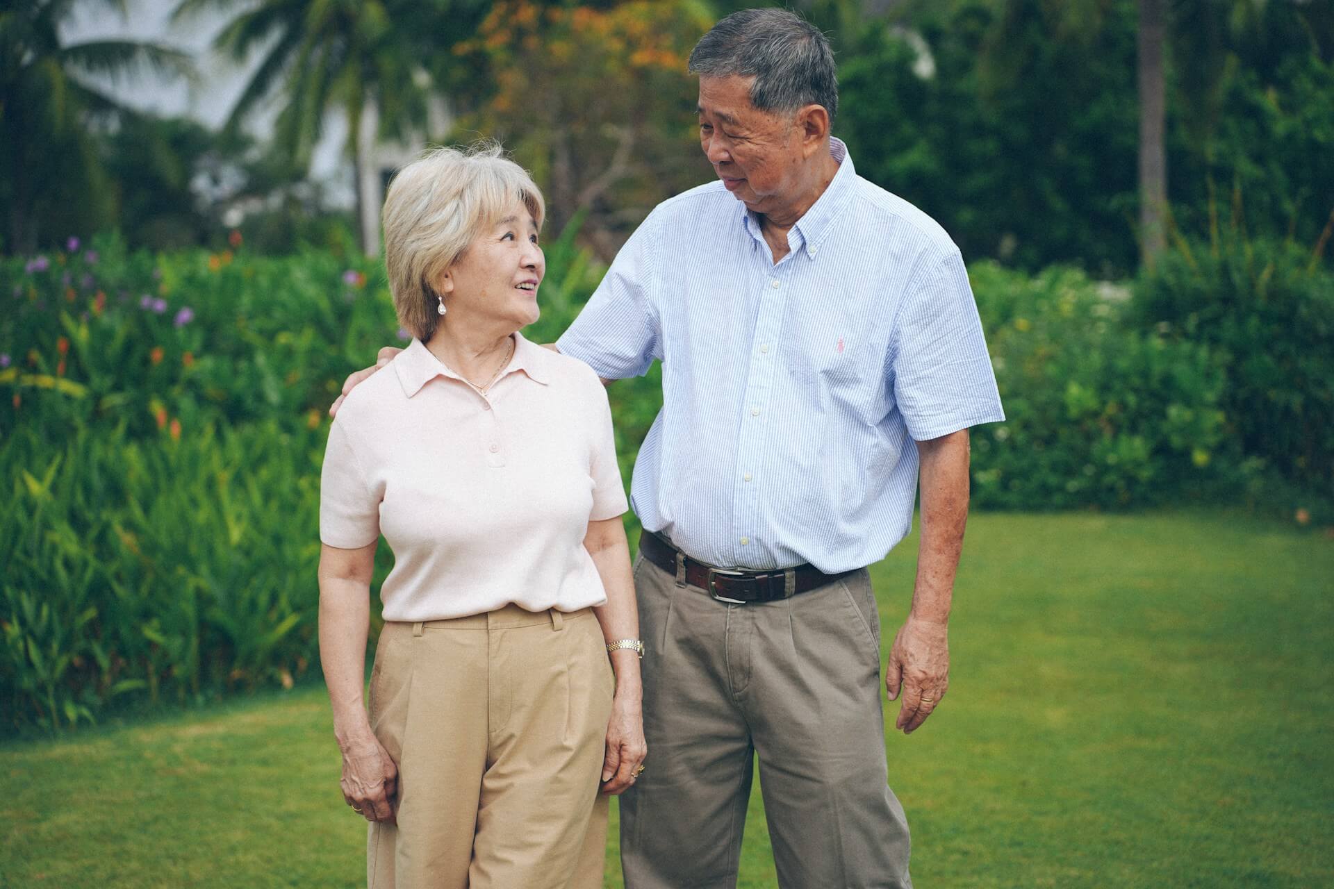 Retirement lifestyle supported by pension savings